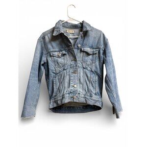 Madewell Light Wash Denim Trucker Jacket | XXS (Fits Small)